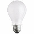 Westinghouse 25 watt A19 Incandescent Light Bulb, Frost, 2PK 393500